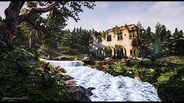 Speed Level Art - Quiet Forest - Unreal Engine 4