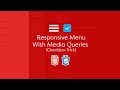 Responsive Menu With Media Queries (Checkbox Trick) - Using Only CSS3