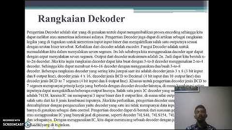 Rangkaian Decoder & Encoder dan Rangkaian Multiplexer & Demultiplexer