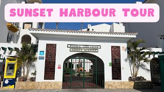 Sunset Harbour/ Pueblo Torviscas grounds and apartment tour, Costa Adeje, Tenerife