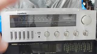 OPINIÃO SINCERA - MODEL 1360 GRADIENTE RECEIVER NACIONAL ANOS 80 -VINTAGE