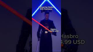 Comparing Hasbro With Neo Pixel Saber