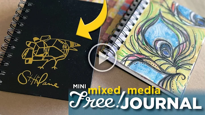 FUN with a FREE Mixed Media Journal!Tutorial Tidbits