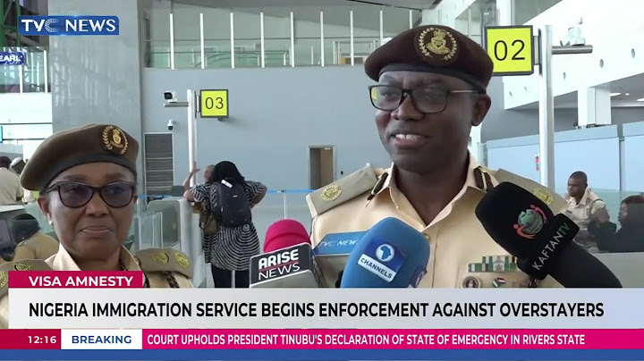Nigeria Immigration Service Begins Enforcement Against Visa Overstayers thumbnail