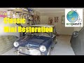 Classic mini restoration  collaboration with cafe racer lab