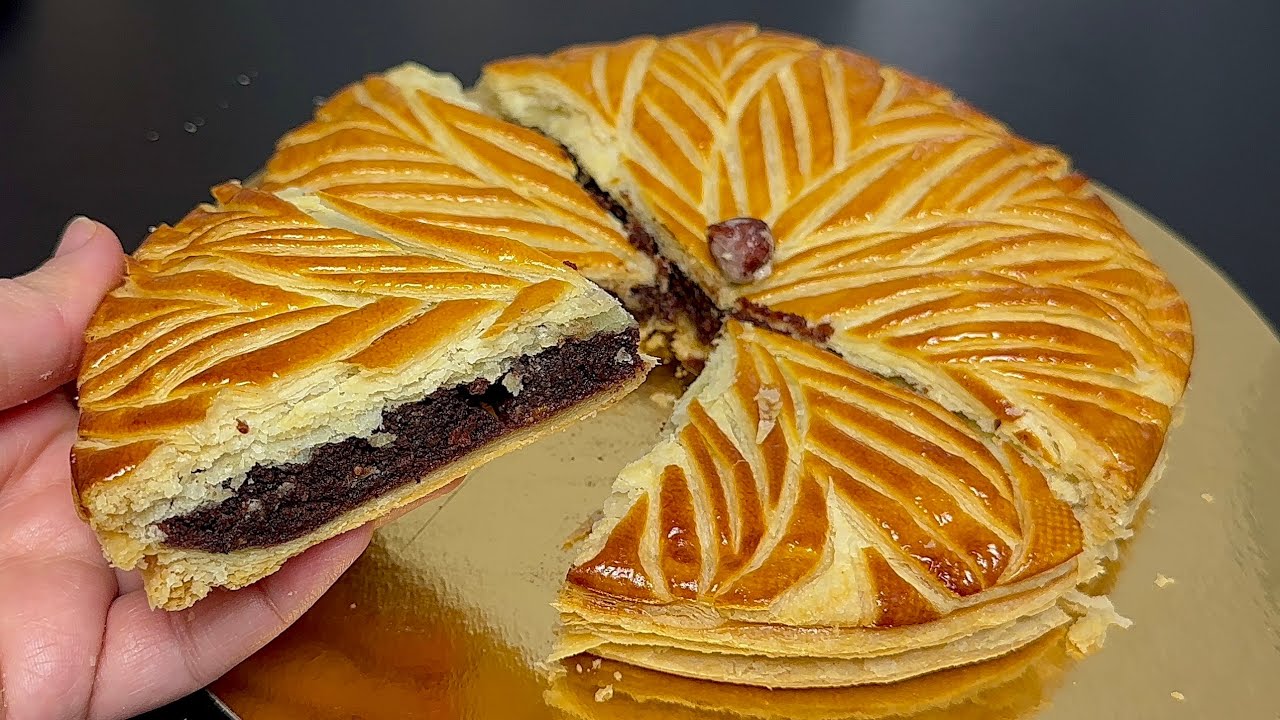 Шоколадно-ореховый галет де Руа👑: королевский десерт, который очень легко приготовить!