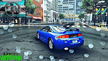 Need for speed Unbound - Mitsubishi Eclipse GSX  - Logitech G29 Steering Wheel 4K Gameplay