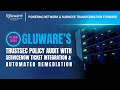 Gluware's TrustSec Policy Audit with ServiceNow Ticket Integration &amp; Automated Remediation