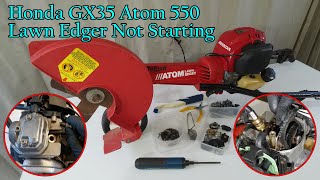 VTECH 72  Honda GX35 Atom 550 Lawn Edger Not Starting