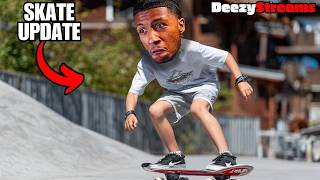 Totally Gnarly Dude...Deezy-Hawk Returns To SKATE #DeezysGasStation