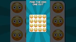 How Good Are You Eyes? Find The Odd One Out Emoji! | #youtubeshorts #emojichallenge #trending screenshot 4