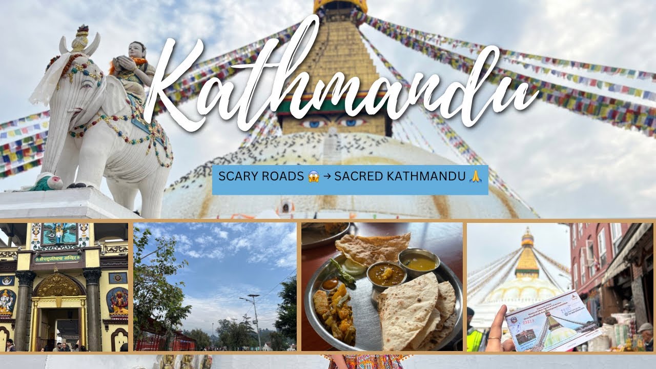 Scary Night Journey to Kathmandu 😱| Temples, Market & Fun😍 Kathmandu Vlog🇳🇵Epi-6