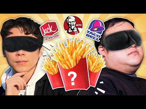 Blind Guess The French Fries Challenge with Scarra!