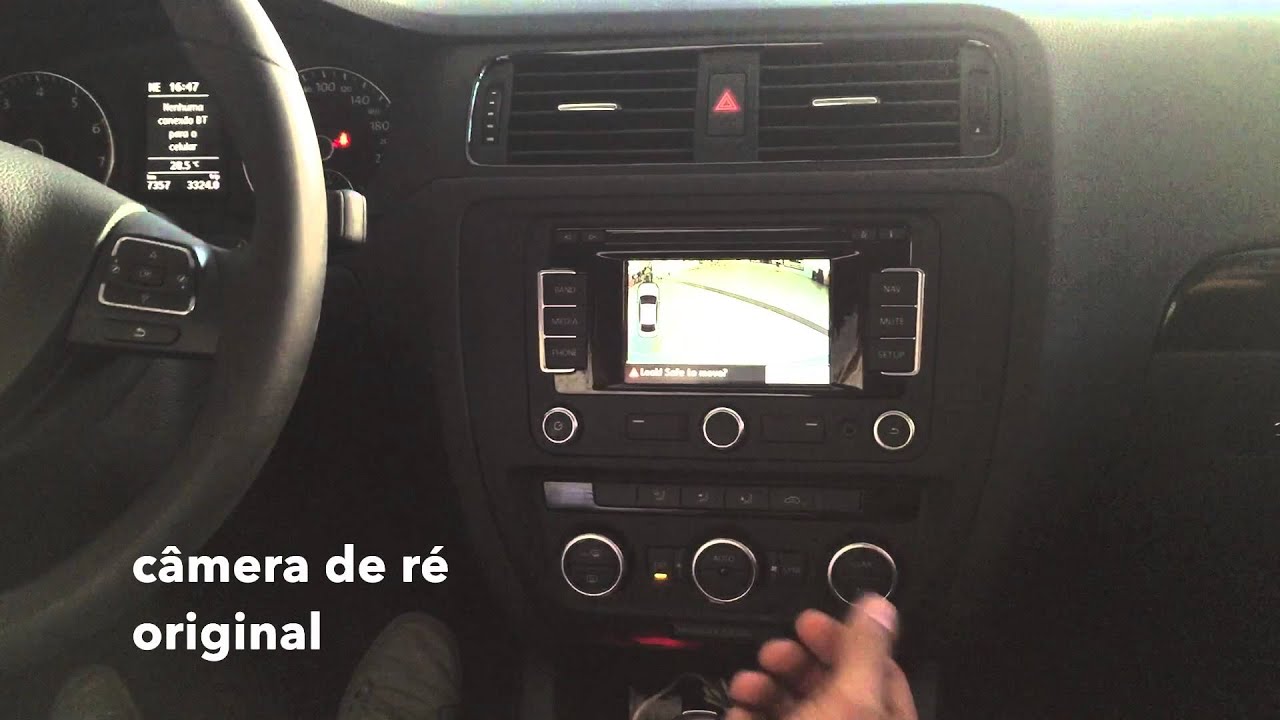 Câmera de Ré para Volkswagen Jetta TSI, Jetta Variant, Passat Variant e Tiguan