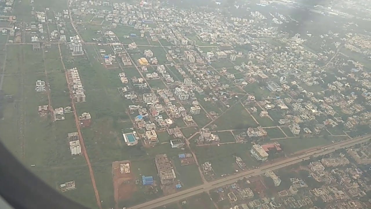 landing at namma hubballi Captain's view Breakoff landing