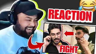 Goldy Bhai Reaction On Snax Vs Joker Call Fight🤣 | Vibe With Goldy