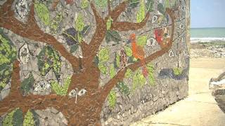 In Haitian Town, Artists Honor Dead With Rubble Art