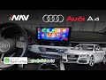 INFOTAINMENT UPGRADE INAV Android 12.3&quot; screen AUDI A4 S4 B9 Apple CarPlay Android Auto Google Maps