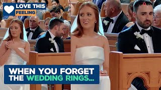 When you forget the wedding rings... 🫢 | LOVE THIS!