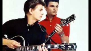 Everly Brothers - Bye bye love chords
