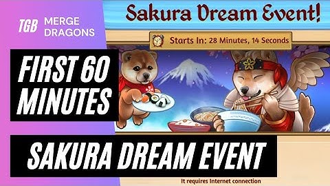 Merge Dragons Sakurka Dream Event • First 60 Minutes ☆☆☆