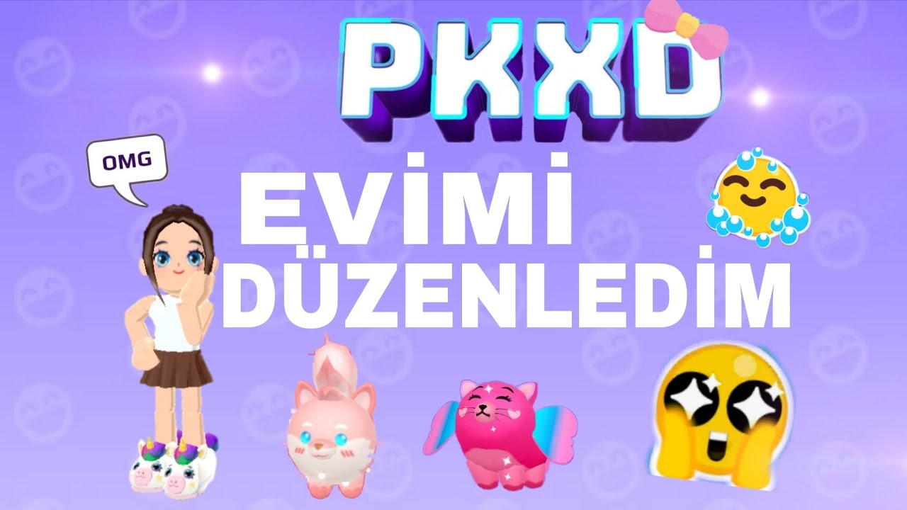 PKXD EVİMİ DÜZENLEDİM PART 1 ❤️💖💗💫🌼