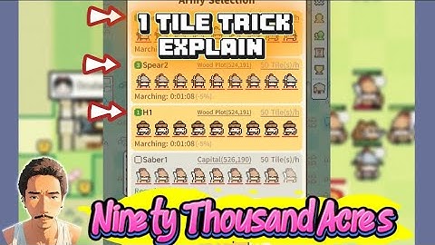 ▶️ [New] How to do a simple one tile strat. (explained) | Tips & Tricks | Ninety Thousand Acres 👍