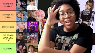 RANKING MY ULTIMATE KPOP BIASES (TIER LIST)