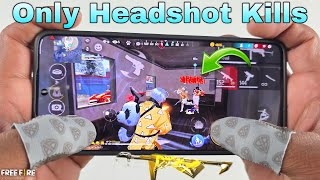 Poco x7 pro free fire gameplay test 2 finger handcam m1887 onetap headshot screenshot 4