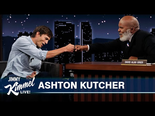 Ashton Kutcher on Mila Kunis Convincing Him Not to Go to Space & the Ongoing Conflict in Ukraine