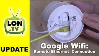 Buy it on amazon - http://lon.tv/8761c (affiliate link) lots of folks
were wondering if the mesh / remote google wifi units can connect via
ethernet. i tes...