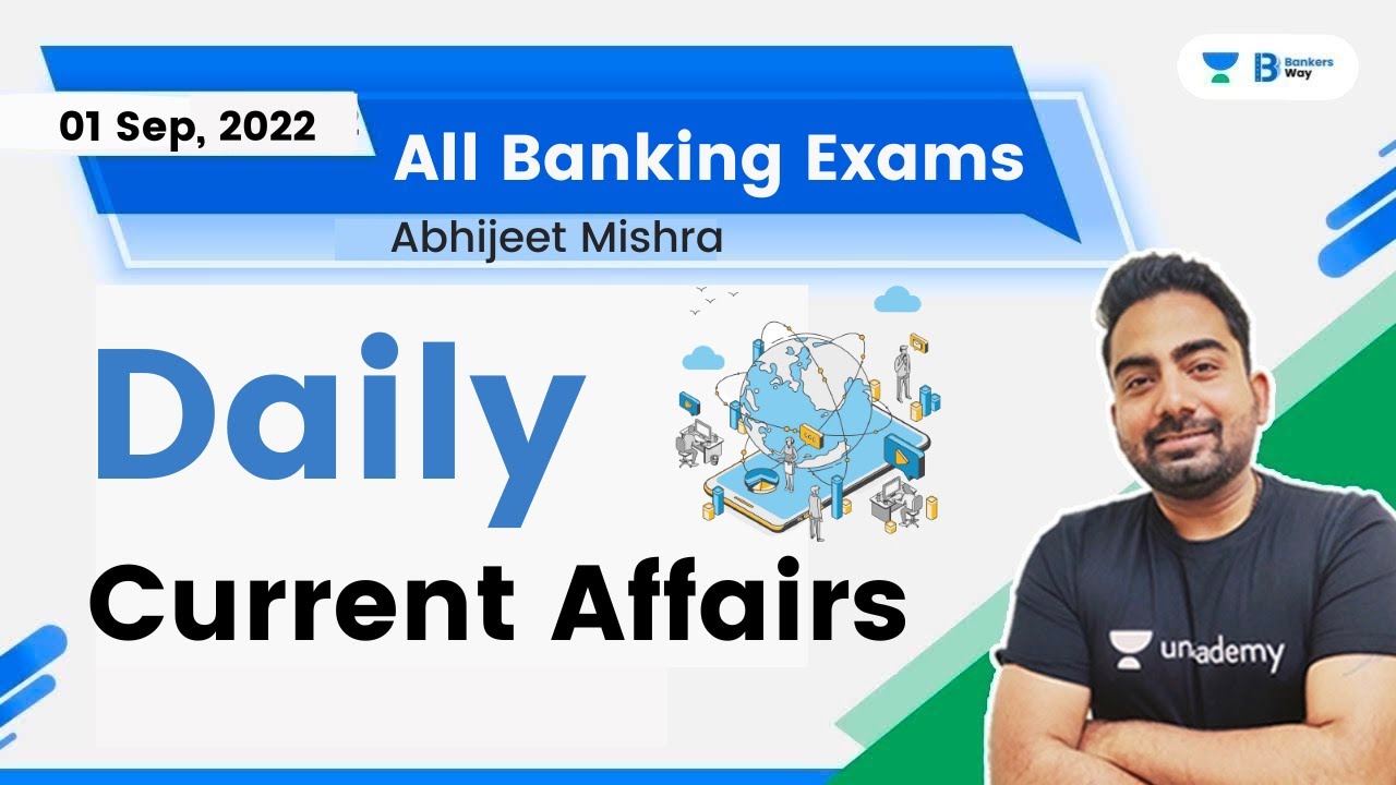 Daily Current Affairs 1 September 2022 Abhijeet Mishra Bankers