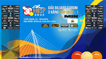 Lữ Minh Hoàng VS Nguyễn Viết Vinh | Giải 3C Cúp HBSF I năm 2023