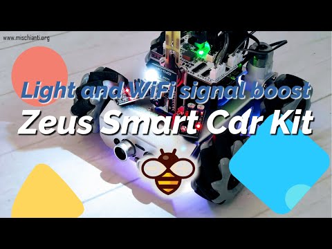 ESP32-CAM Flashlight Mod for SunFounder Zeus Car: Exploring Dark Spaces!