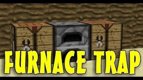 Minecraft: Furnace TNT Trap - Redstone Tutorials 1.7.4