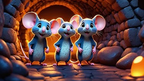 Three Blind Mice – Discover a Secret Treasure | Nursery Rhyme in English | Kids Songs | Baby Songs