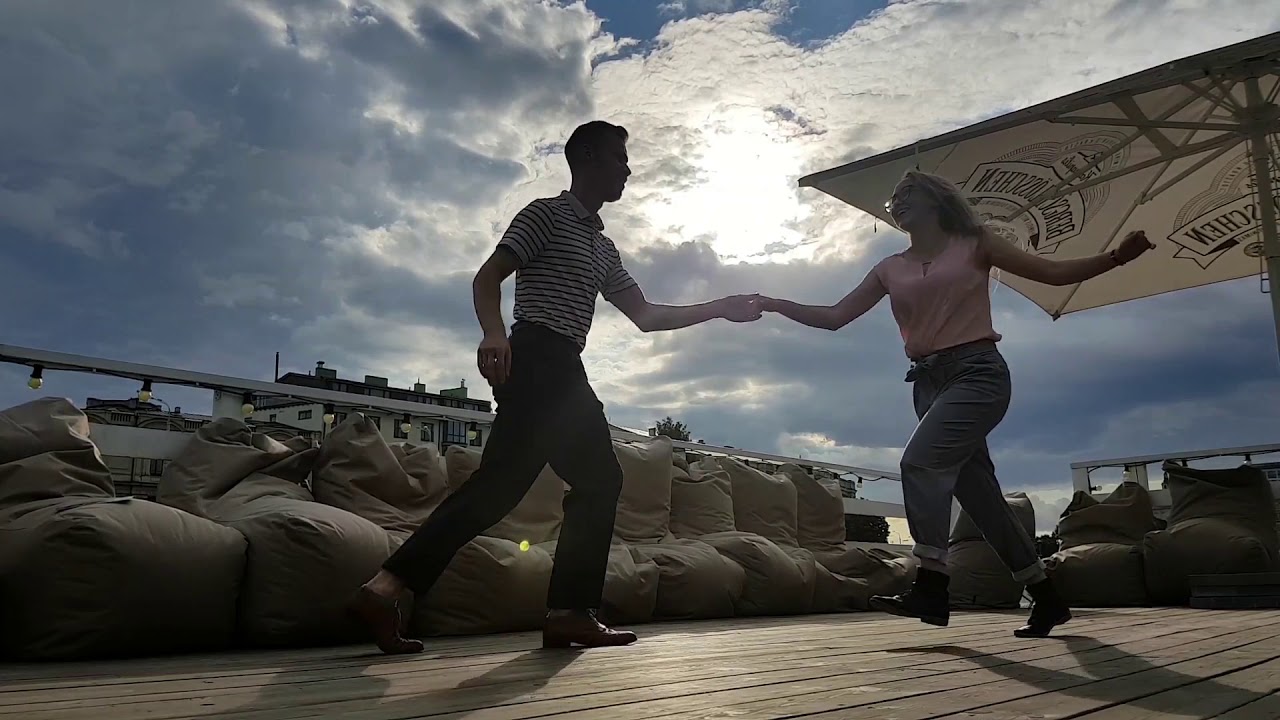 Artūras Kisielius ir Jūratė Drabavičiūtė - Lindy Hop impro