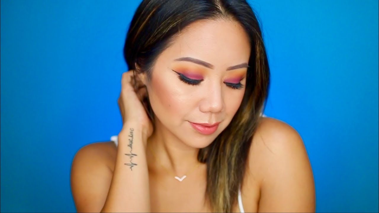 Profusion Siennas Eyeshadow | Smokey Sunset Makeup