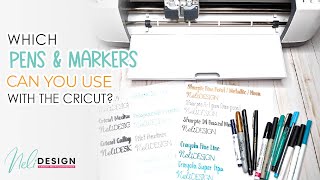 Use the pens and markers you already have at home with your Cricut and this budget friendly solution