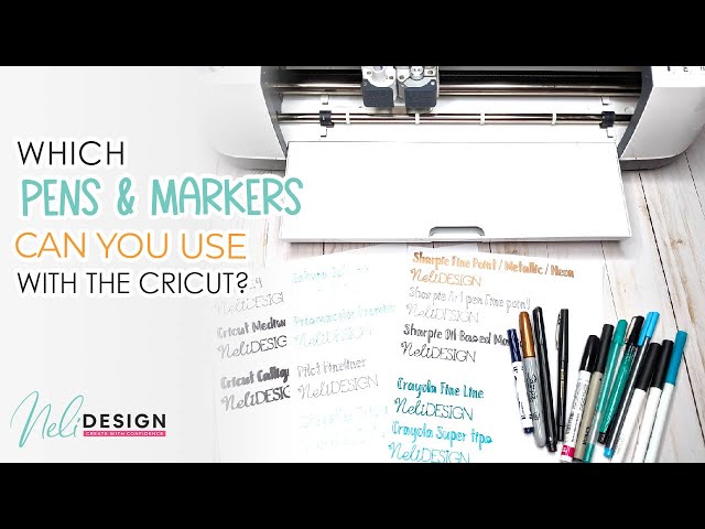 How to use Crayola markers with a Cricut - NeliDesign