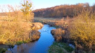 Walked in the evening and found an incredibly beautiful river