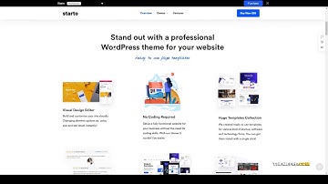 Starto Saas Software Startup WordPress business 15 Easy Create Website