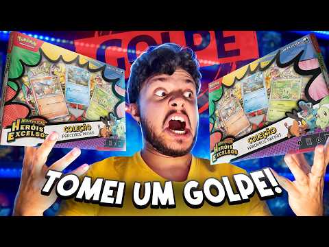 Eu recebi as CAIXAS ERRADAS?! | Pokémon TCG Coleção Parceiros Iniciais