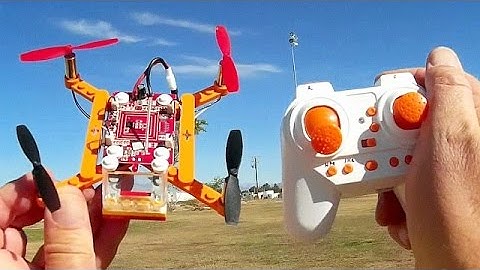 DIY Building Block Drone Flight Test Review