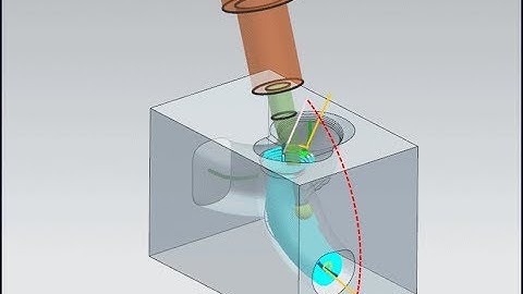 Rough Machining Tubes and Ports in NX CAM