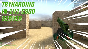 TryHarding in CSGO 1v1 Server