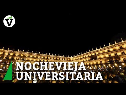 La Nochevieja universitaria reúne en Salamanca a 20.000 jóvenes de toda España