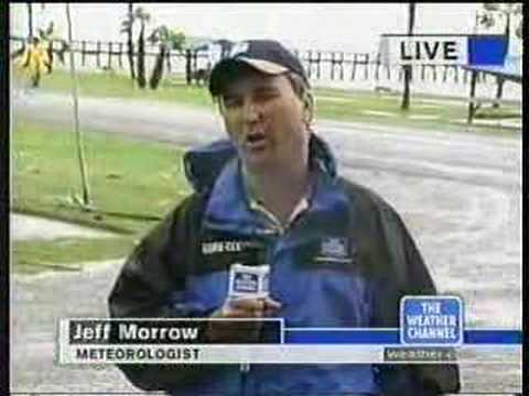 TWC Hurricane Claudette coverage 2003: Clip 4