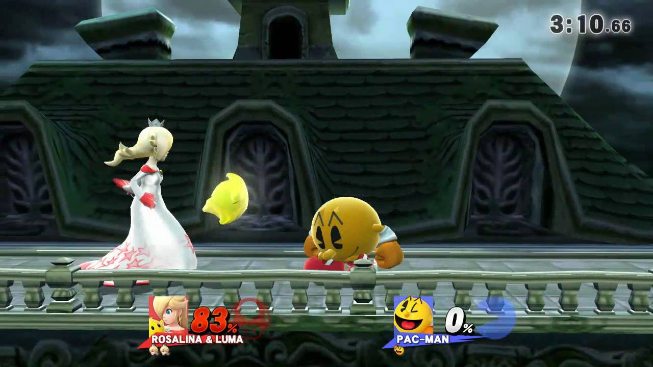 Nimious (Rosalina and Luma) Vs. Kimmot (PAC-MAN) SSB4 For Glory 75 super smash bros. characters