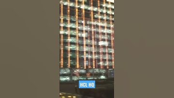 Mesmerizing view of HCL noida headquarters #hcl #hcltech #corporateevents corp